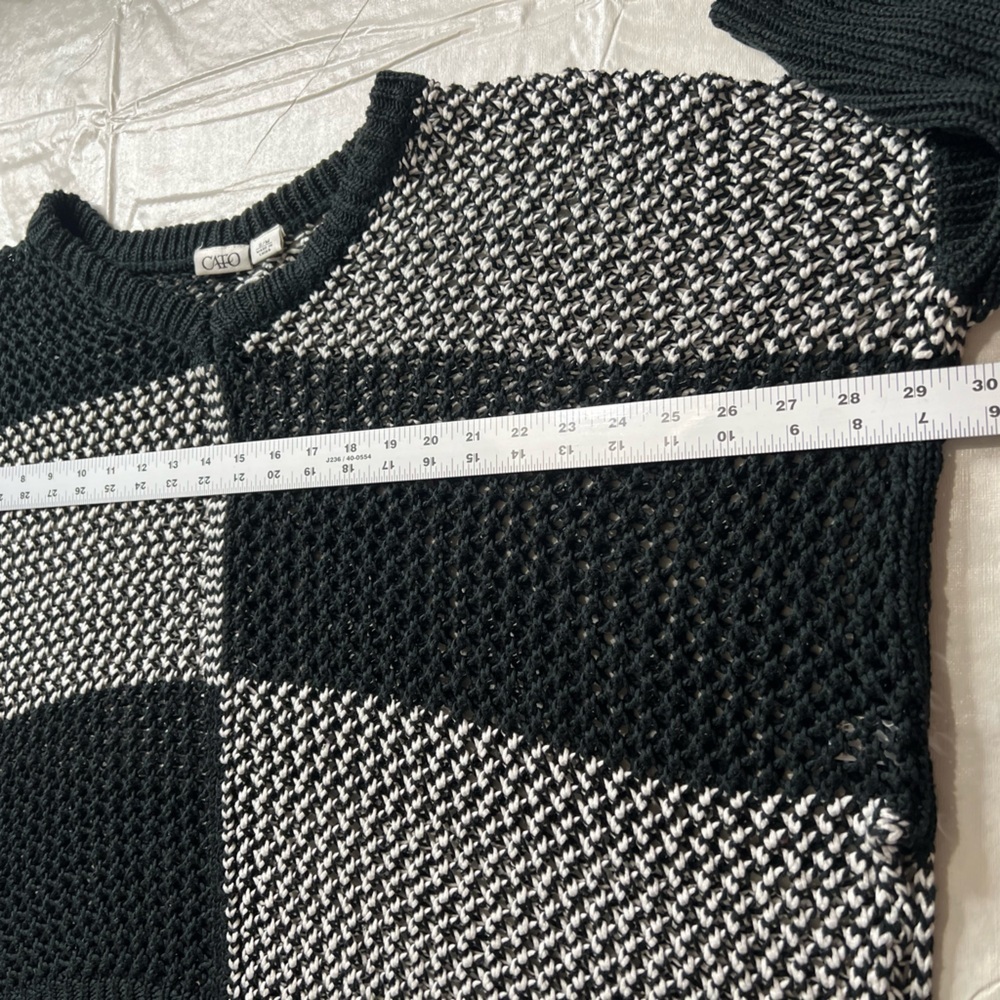 Cato oversized mesh sweater, S/M - Picture 8 of 10